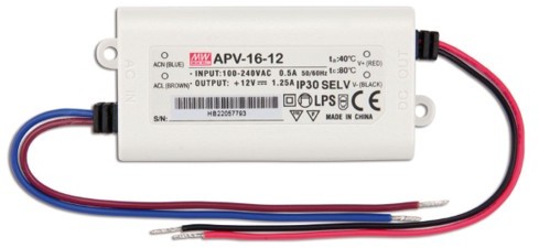 Mean Well Zasilacz LED 12V 0,67A 8W APV-8-12 APV-8-12