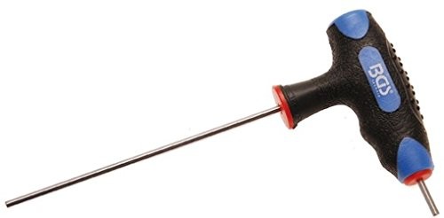 BGS T-klucz do zastosowań wewnętrznych 6 uchwytu do śrub sześciokątnych, 2,5 MM, długość 100 MM, 4010  2