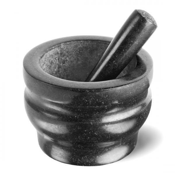 COLE & MASON Moździerz granitowy COLE&MASON, czarny, 14 cm