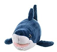 Wild Republic Pluszowy Mako-Hai rekina, Cuddlekins przytulanka zwierzątko pluszowe, 38 cm 22473