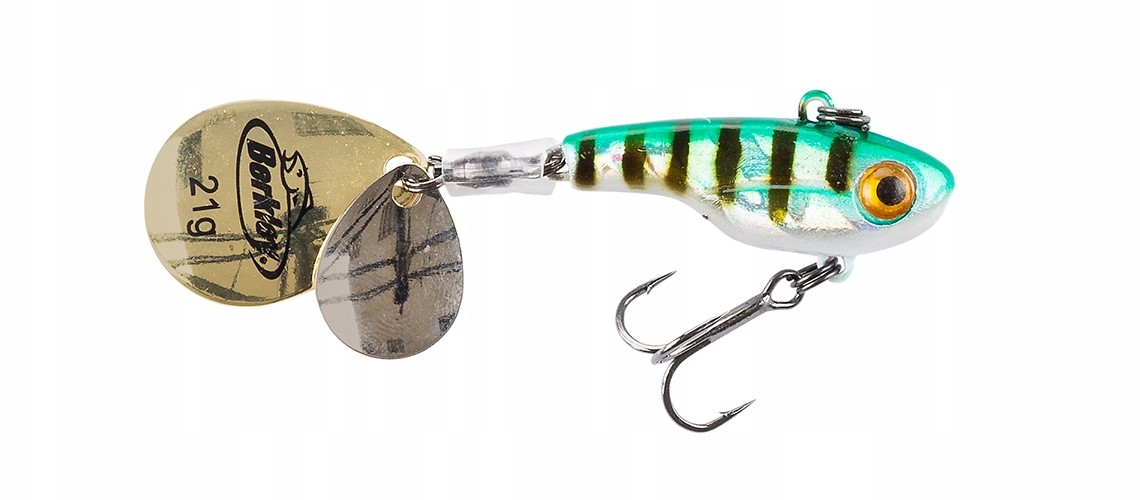 BERKLEY Pulse Spintail 14g HoloPerch Wirujący ogon