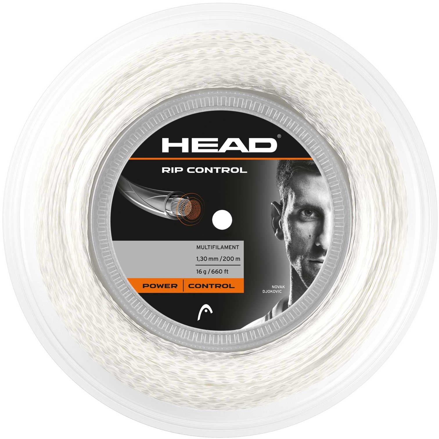 Head tenisowy HEAD RIP CONTROL 200M white TNH-050 / 281109-WH