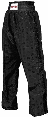 Classic TopTen TopTen spodnie kickboxingowe, uniseks, 1610-99110, czarne, 110 cm MOTT1610 07110
