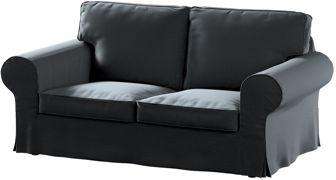 Dekoria Pokrowiec na sofę Ektorp 2-osobową nierozkładaną grafitowy 173 x 83 x 73 cm Ingrid 611-705-43