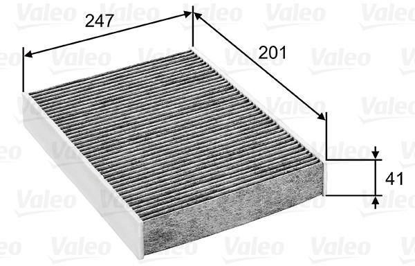 VALEO filtr kabinowy pc weglowy 715753