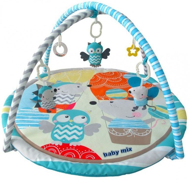 Baby Mix mata ze stojakiem Podróż balonem