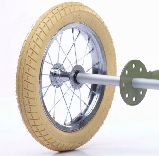 TryBike koło Trike Kit kremowe