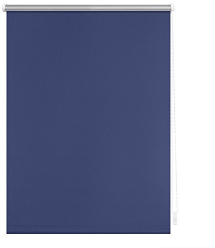 Lichtblick roleta zaciemniająca, montaż bez użycia wiertarki, pokryta warstwą termoplastyczną, niebieski, 100 cm x 150 cm (szer. x dł.) RKV.100.150.09
