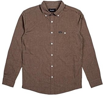 Brixton męskie Apparel Central L/S WVN, zielony, s 02105