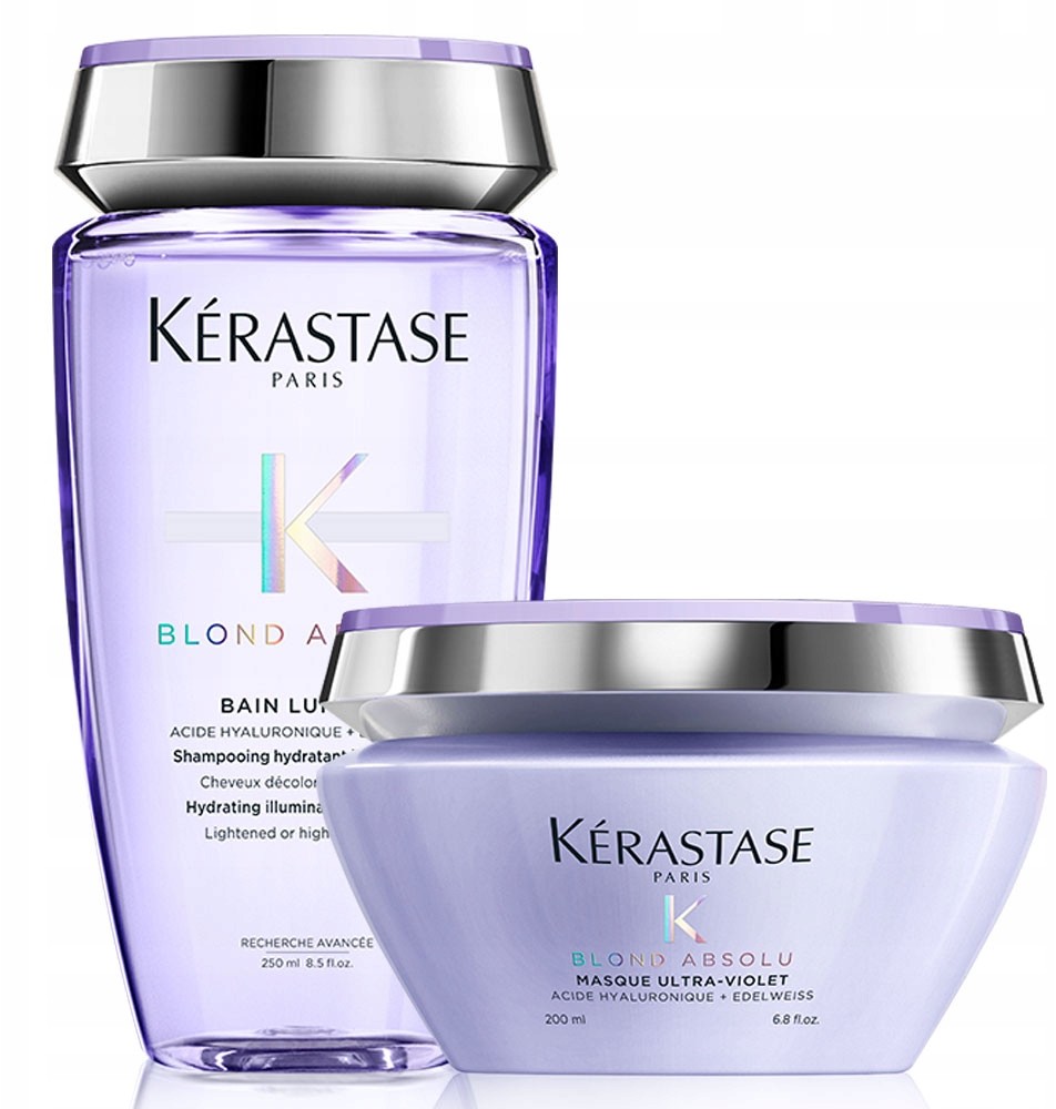 Kerastase Blond Absolu Lumiere szampon 250 maska