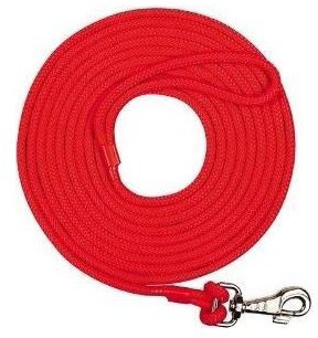 Chaba Smycz linka treningowa czerwona 10mm/15m PCHB813