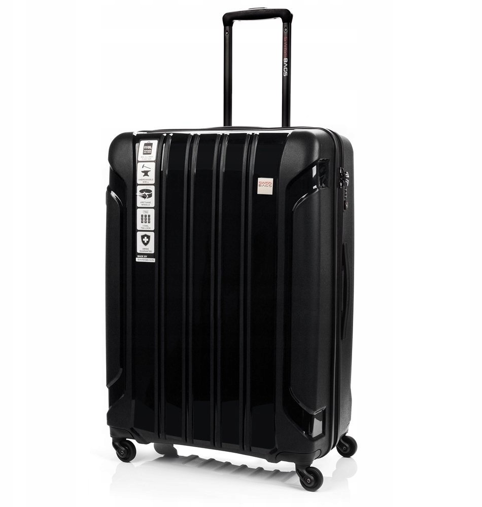 Swissbags Duża Walizka Na Kółkach Torba 75 CM
