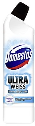 Фото - Засіб для ванн і туалету Domestos Ultra Weiss WC Kraft Gel 750ml  (żel do wc)