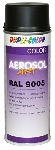 ART DUPLI-COLOR 733161 Aerosol 400 ML, czarna matowa 733161