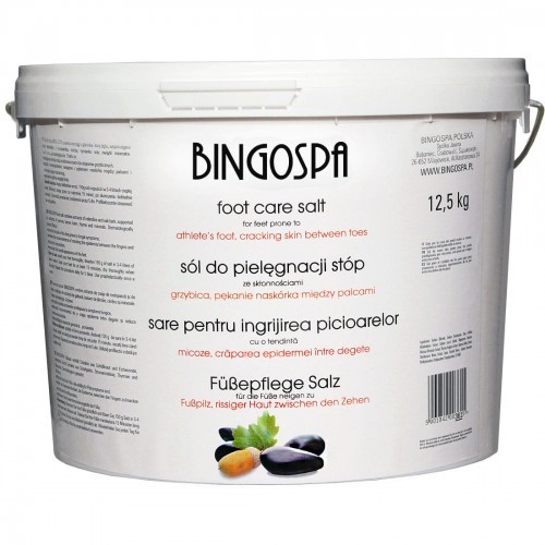 BingoSpa Sól do stóp ze skłonnościami do grzybicy i pękania między palcami 12,5 kg