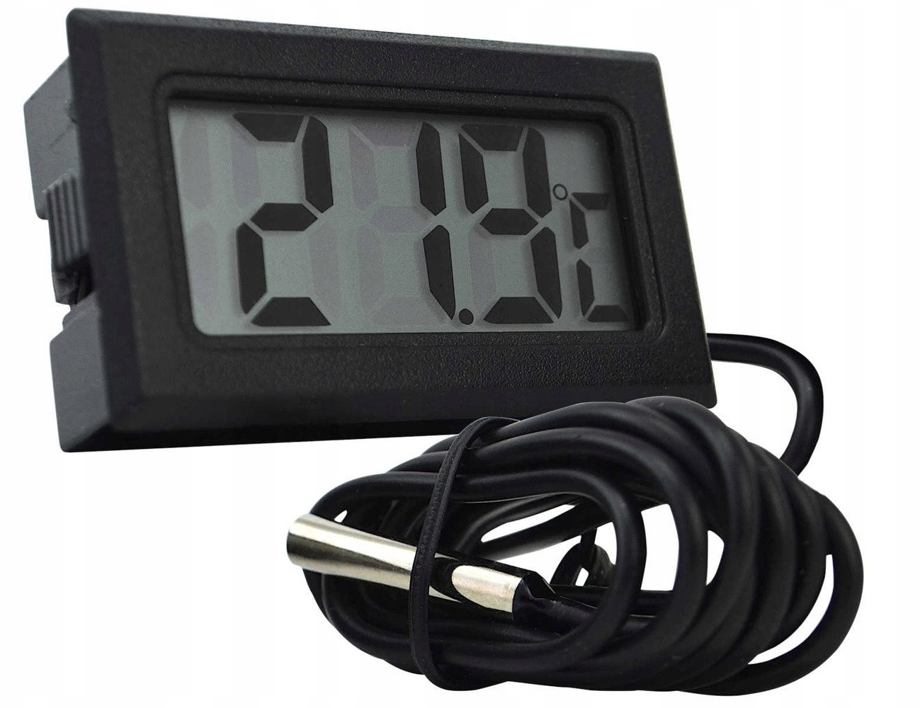 Termometr LCD Z Sondą 1m + baterie!