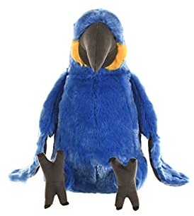 Wild Republic pluszowy Niebieski Ara papug, Cuddlekiny, pluszowe zwierzątko, 30 cm 10904