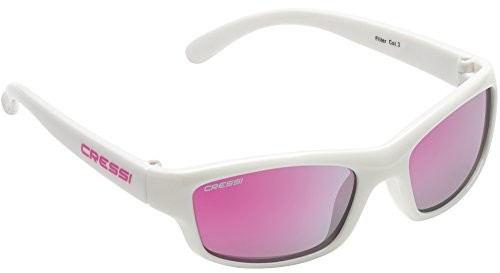 Cressi okulary przeciwsłoneczne dzieci polaryzacyjne  Yogi 2  6 lat/MAKA 6  12 lat, biały, jeden rozmiar DB100042