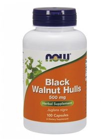 Now Foods Łupiny orzecha czarnego 463476 Kapsułki Unisex Codzienne zdrowie Droga doustna 20_11637