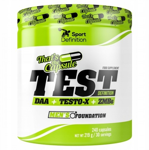 Sport Definition Sport Definition TEST 240 kaps Booster Testosteron FEC9-65941