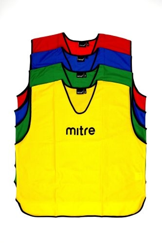 Mitre mitre piłka nożna Training lejbik, 25 sztuki, żółty, Junior T21915