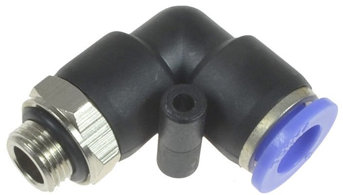 TEKMA Złączka Wtykowa Kątowa Na Wąż 8Mm Gwint 1/8