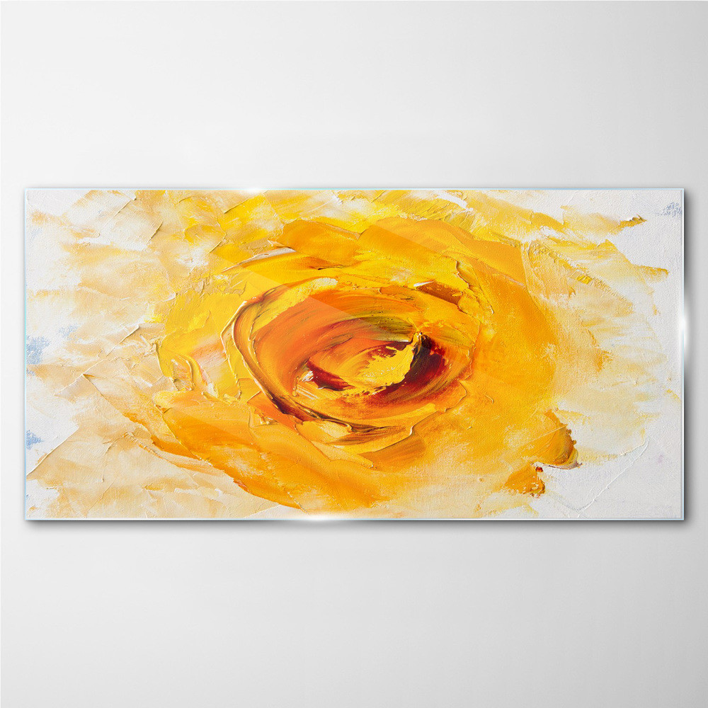 PL Coloray Obraz Szklany kwiat Natura 100x50cm