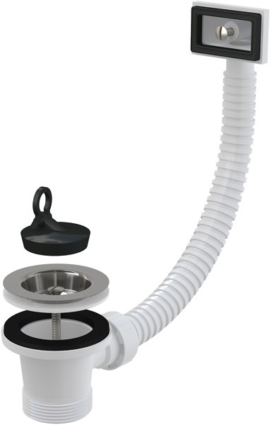 Alcaplast Zestaw odplywowo-przelewowy 6/4" z nierdzewnym sitkiem 70 A331