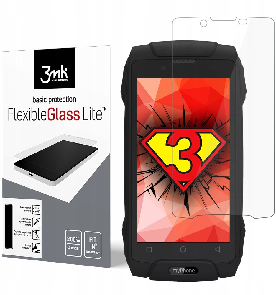 Zdjęcia - Szkło / folia ochronna MyPhone 3mk FlexibleGlass Lite do  Hammer AXE Lte 