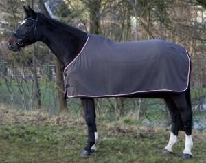 PFIFF Pfiff koc z flauszu 'Dante', 145cm, szary 101496-96-145