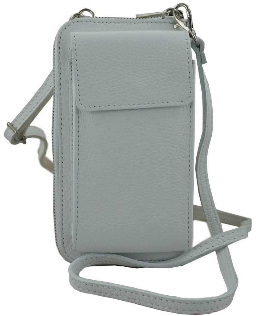 Barberini's Portfel / etui na telefon ze skóry naturalnej - Biały 908-32