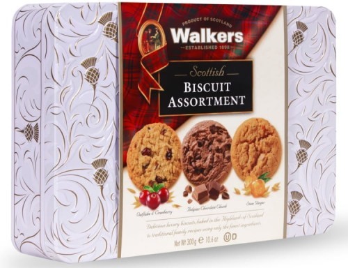 Walkers Ciastka Biscuit Assortment 300g w puszce ZD753-68754