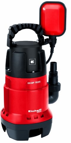 Einhell GC-DP 7835 pompa zanurzeniowa (780 W, maks. 15 700 l/h, maks. 8 m wysokości pompowania, ciała obce do 35 mm, regulowany sterownik pływakowy)