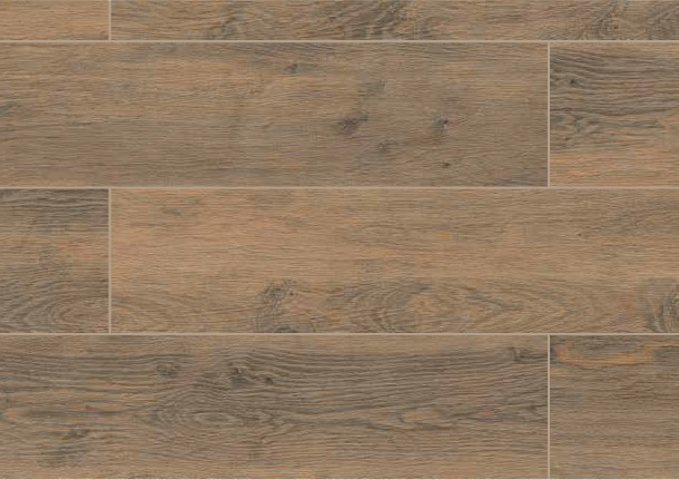 Opoczno płytki Grand Wood Rustic Brown Płytka podłogowa drewnopodobna 19,8x119,8  brązowa OP498-027-1