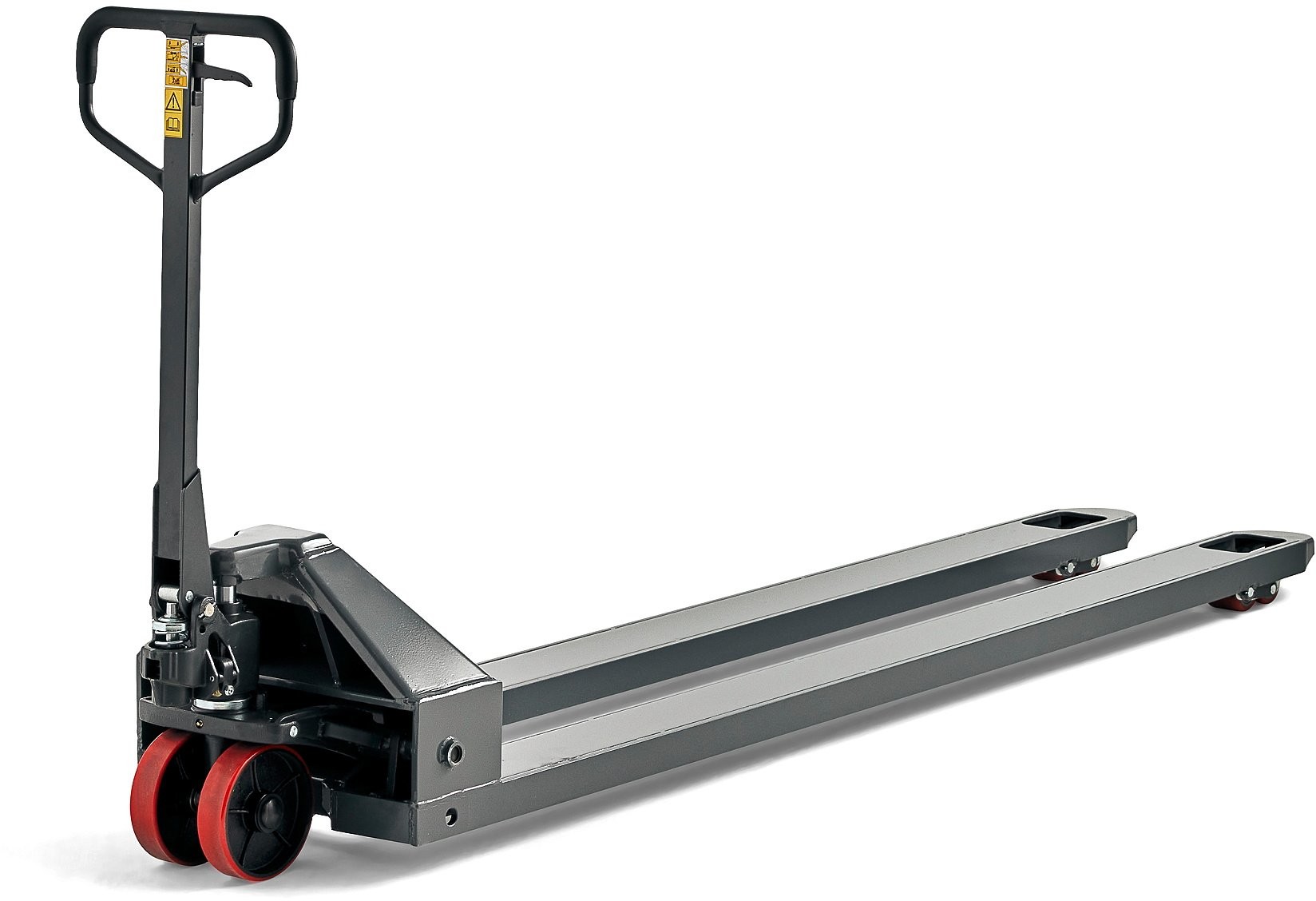 AJ Produkty Wózek paletowy BOOST, Quicklift, 2000 kg, 2500 mm, poliuretan, szary