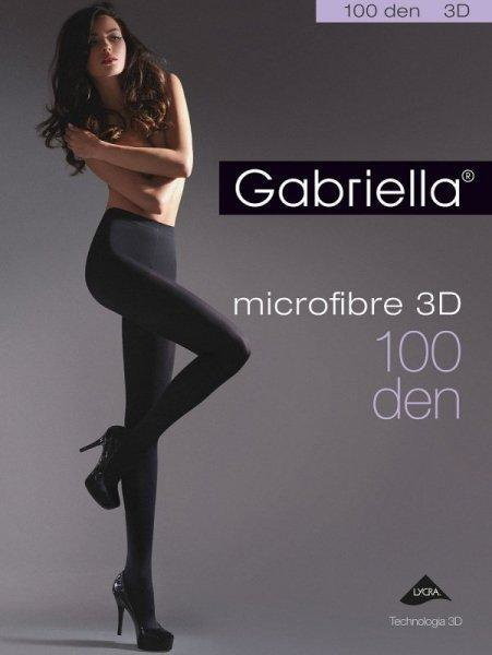 Gabriella Microfibre 3D 119 5-XL 100 den rajstopy