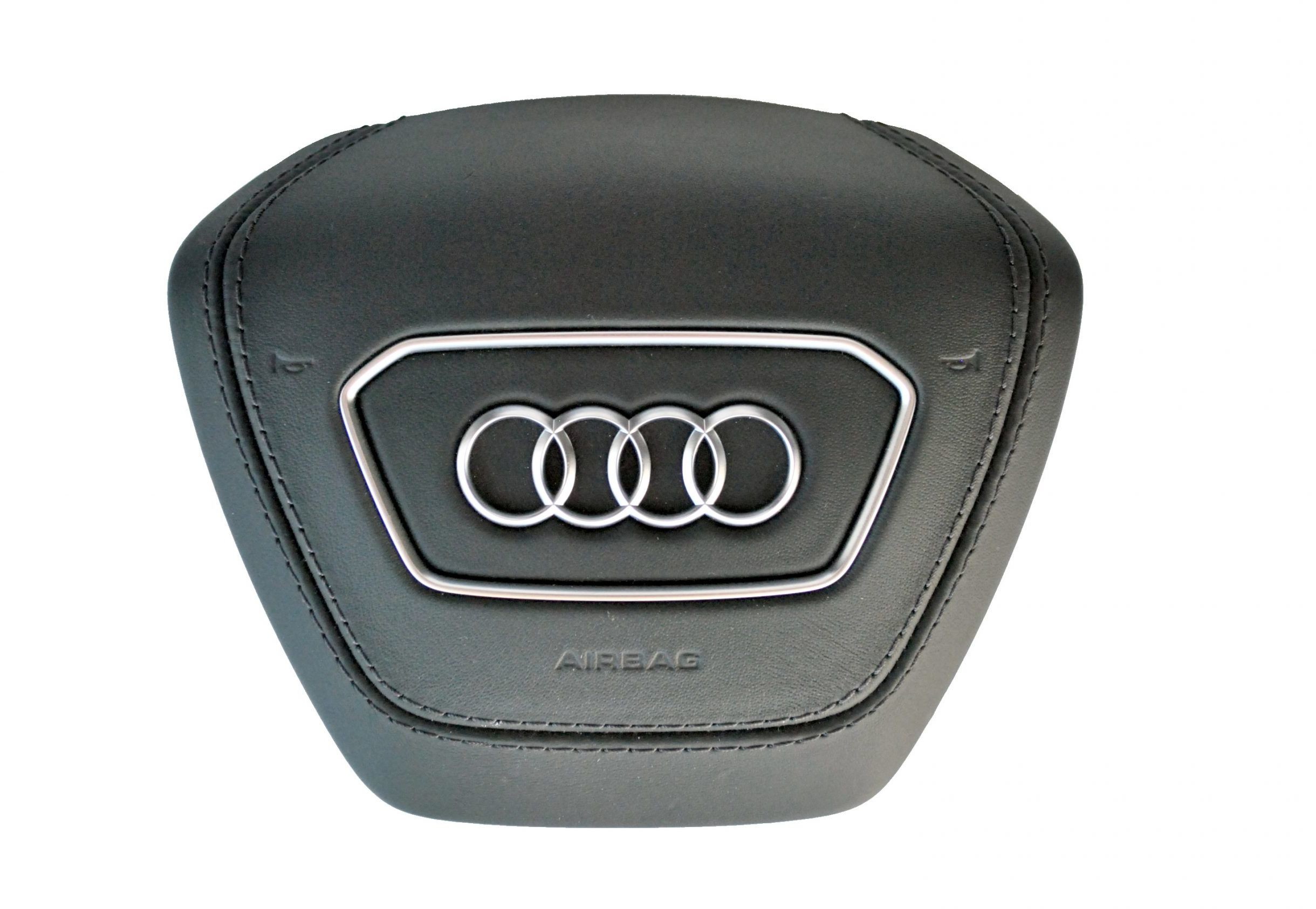 1x Nowa Oryginalna Poduszka Powietrza AirBag Kierownicy Skóra Naturalna Audi A6 A7 A8 4N0880201L
