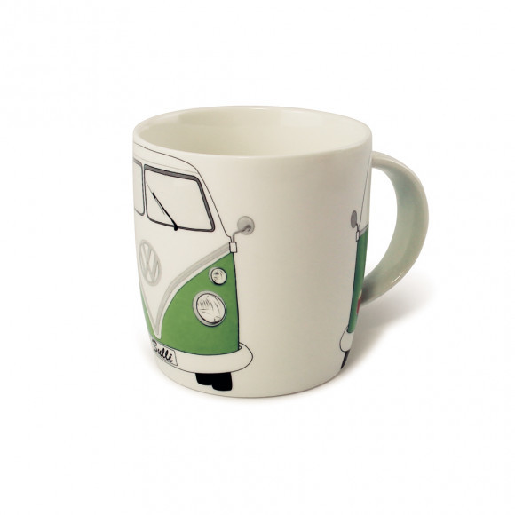 VW Collection by BRISA VW COLLECTION BRISA KUBEK BUS GREEN 370 ML PORCELANA LENA BR-BUTA09