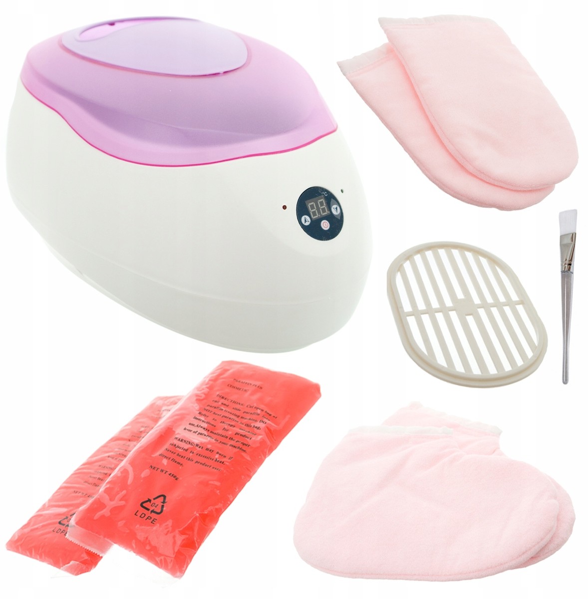 Parafiniarka 265W 900g Parafiny 4x frotte + akces.