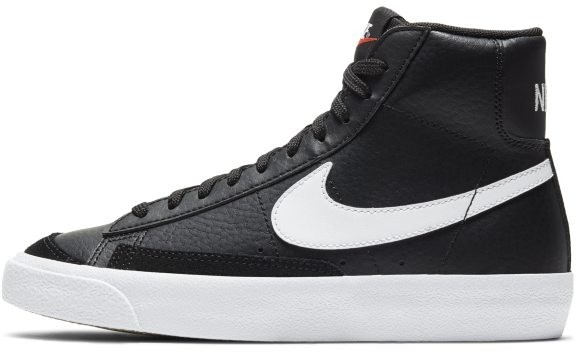 Nike Buty dla dużych dzieci Blazer Mid'77 - Czerń