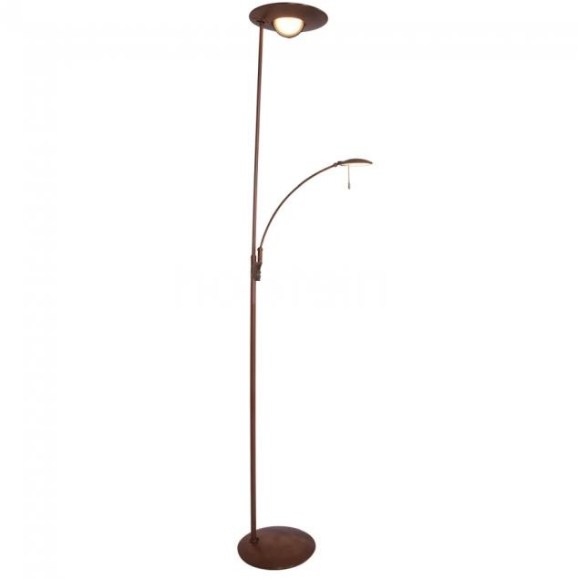 Steinhauer Zenith Lampa Stojąca Brązowy, 2-punktowe 7860BR