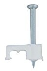 Legrand Legrand leg98389 klipsy do kabli Fixfor 2 x 1 mm płaski kabel biały 20 sztuk LEG98389