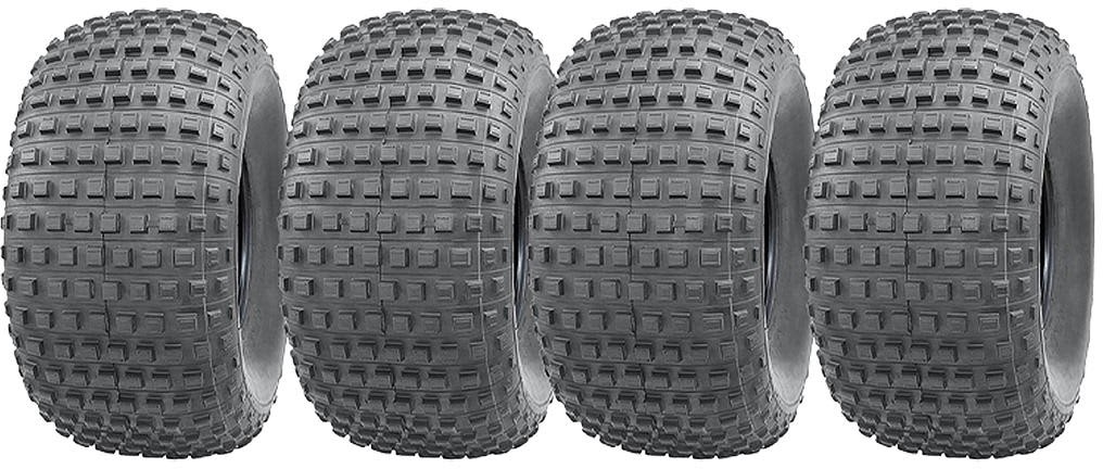 John Deere Parnells 25x12.00-9 Knobby Atv Opony 4-warstwowe Quad Trailer Gator