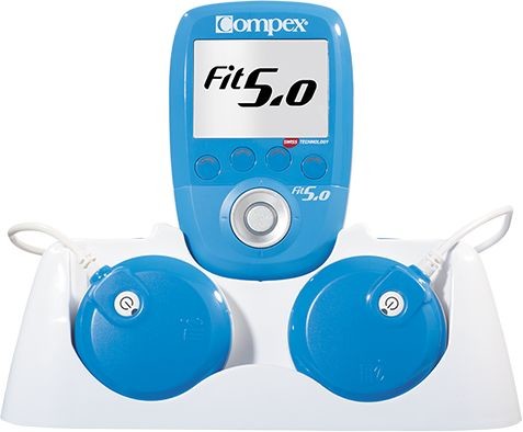 Bezprzewodowy elektrostymulator mięśni + leczenie bólu TENS + fitness + rehabilitacja - 30 programów - Compex FIT 5.0