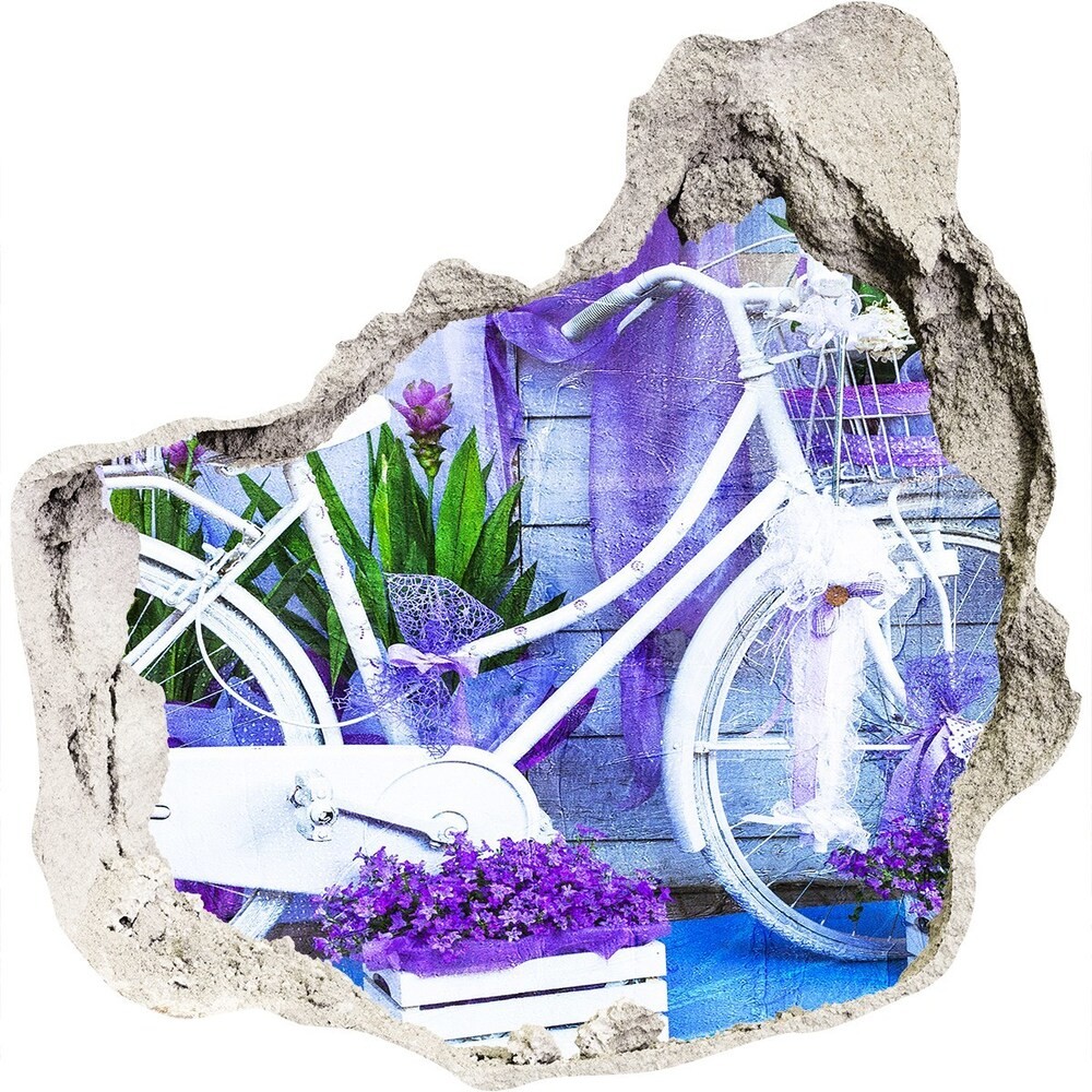 Wallmuralia.pl Naklejka dziura na ścianę Zielone liście