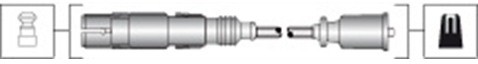 MAGNETI MARELLI Zestaw przewodów zapłonowych MAGNETI MARELLI 941318111304