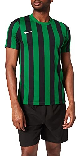 Nike Męska koszulka z krótkim rękawem Dri-fit Division Iv Zielony sosnowy/czarny/biały M CW3813