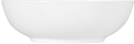 H+H H & H ze Szwecji szwedzka miska do sałaty, ceramiczny, biały, 25 x 23 x 11 cm