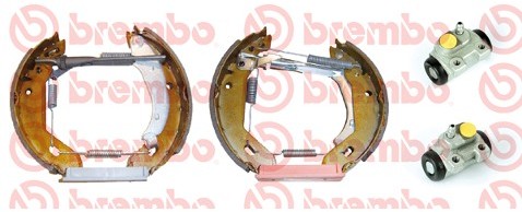 BREMBO Zestaw szczęk hamulcowych K 61 059