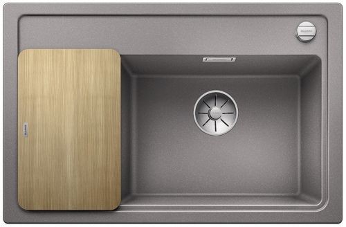 Blanco ZENAR XL 6S Compact alumetalik prawa 523766